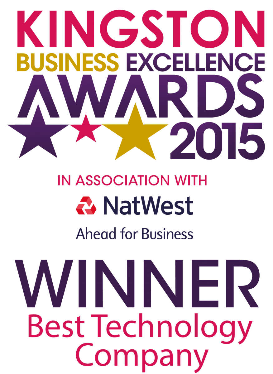 Kingston Business Excellence Awards 2015 Winner Best Technology Company