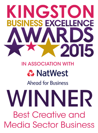 Kingston Business Excellence Awards 2015 Winner Best Creative and Media Sector Business